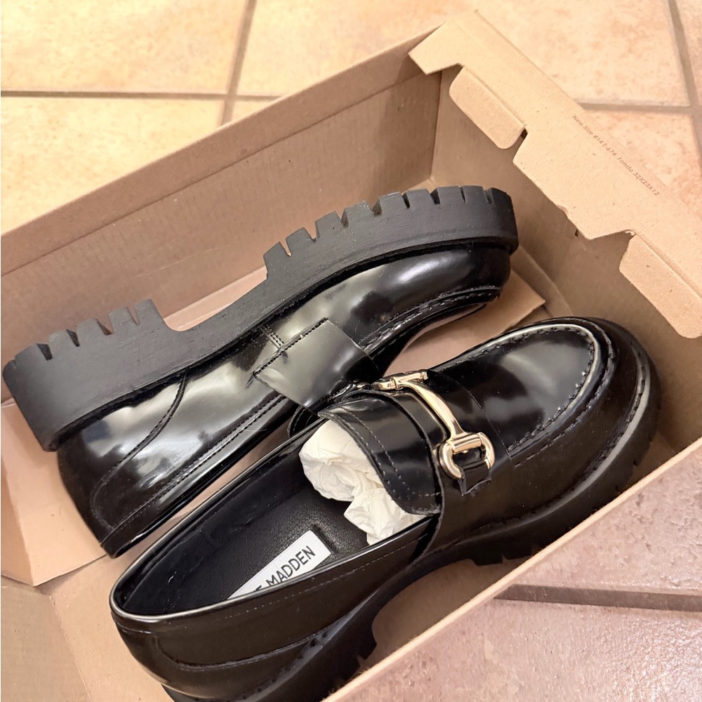 Steve Madden Lando Black Shoes